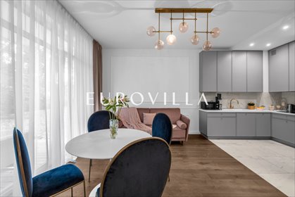 Luksusowe 42 m² z ogrodem i tarasem w kameralnym budynku mieszkanie Warszawa, Mokotów, Bartycka
