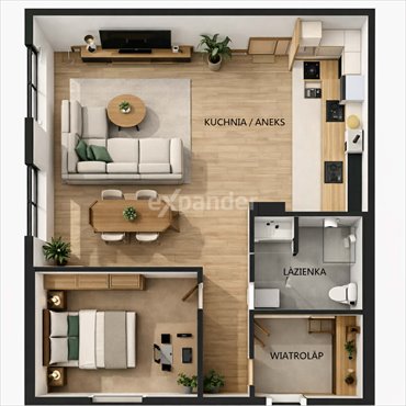 mieszkanie na sprzedaż 36m2 mieszkanie Wrocław, Księże Małe, Opolska