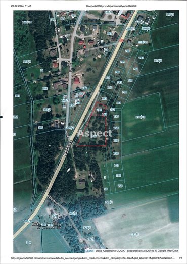 działka na sprzedaż 8287m2 działka Trzebielino