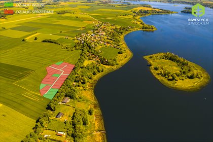 działka na sprzedaż 498m2 działka Górowychy, Ostatnie działki z widokiem na jezioro Dzierzgoń!