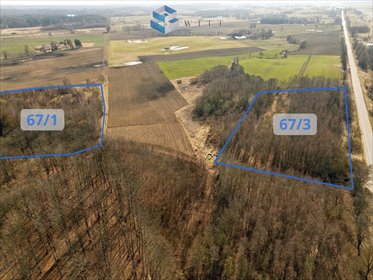 Do sprzedania działka rolna 3,28 ha przy S7 - idealna inwestycja działka Dziśnity