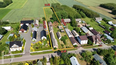 Na sprzedaż siedlisko 72 m² z dużą działką 5986 m² w Czyżach dom Czyże