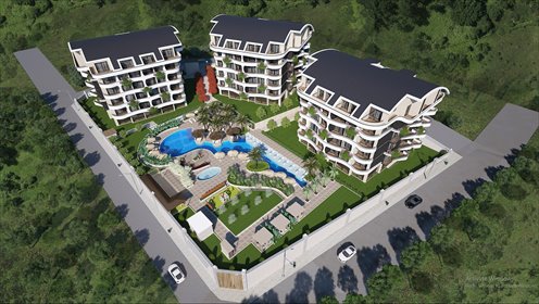 mieszkanie na sprzedaż 55m2 mieszkanie Oba, Oba, Alanya, Antalya
