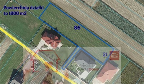 działka na sprzedaż 1812m2 działka Turka