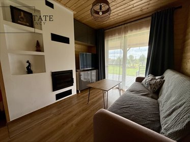 Nowoczesny dom 75 m² z tarasem i garażem, blisko natury dom Łomnica