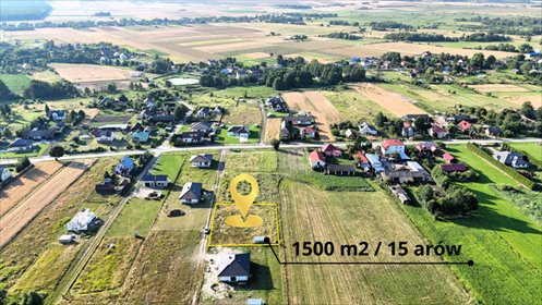 działka na sprzedaż 1500m2 działka Zarzecze