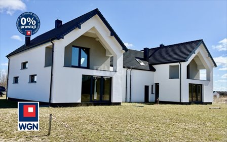 Nowoczesny dom bliźniak w Bierkowie, stan surowy zamknięty dom Bierkowo, Sportowa