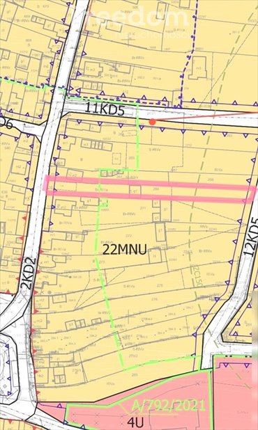 działka na sprzedaż 1379m2 działka Zawiercie