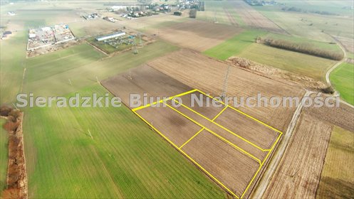 Sprzedam działkę 1602 m² w Sieradzu na os. Hetmańskim działka Sieradz