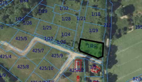 działka na sprzedaż 1000m2 działka Wisznia Mała
