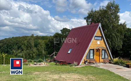 Urokliwy dom letniskowy nad Jeziorem Leśnym, 63 m2 dom Kwidzyn, Klasztorek, Klasztorek