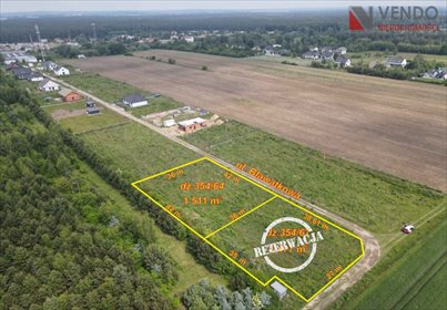 działka na sprzedaż 1515m2 działka Kobylnica, Bławatkowa