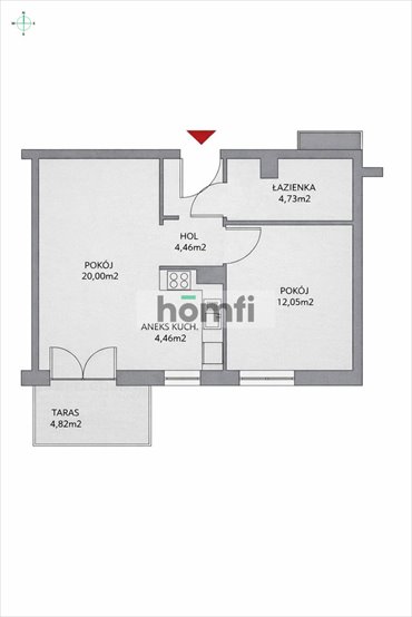 mieszkanie na wynajem 46m2 mieszkanie Poznań, Zawady, Zawady, Zawady