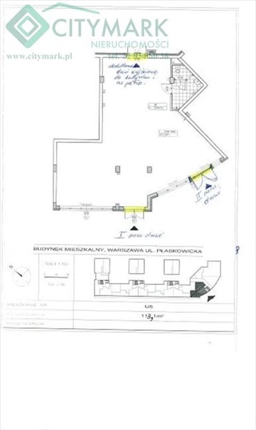 lokal użytkowy na wynajem 113m2 lokal użytkowy Warszawa, Ursynów, Natolin