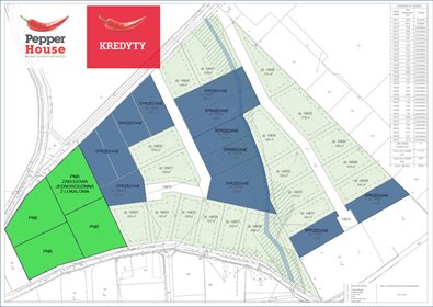 działka na sprzedaż 2339m2 działka Pomlewo, Łąkowa