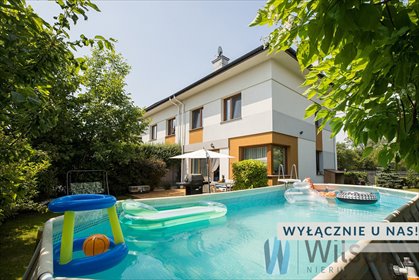 Nowoczesny dom 162 m2 z widokiem na tereny zielone dom Łomianki, Kościelna Droga