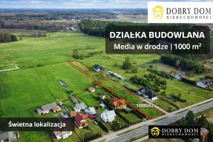 Działki budowlane 1000 m² pod dom w Lewickiem polecam działka Lewickie