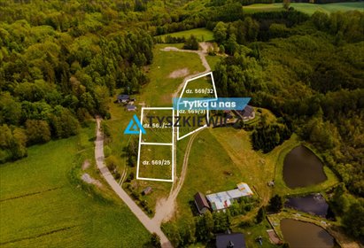 działka na sprzedaż 1044m2 działka Podjazy, Amalka