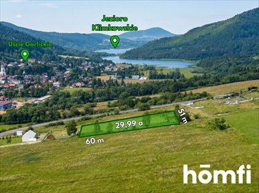 Działka 2999 m² pod dom, inwestycję, góry, jezioro działka Uście Gorlickie