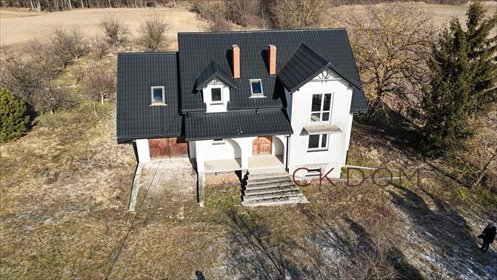 Przestronny dom wolnostojący w stanie deweloperskim, 170 m² dom Bugaj