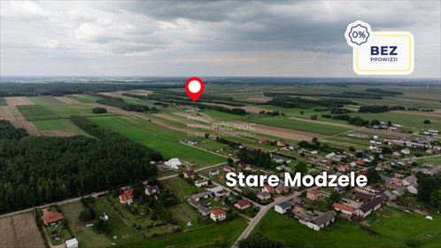 działka na sprzedaż 1438m2 działka Stare Modzele