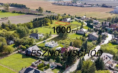 Działka 1000 m² w Lesznie - blisko Kampinoskiego Parku działka Leszno
