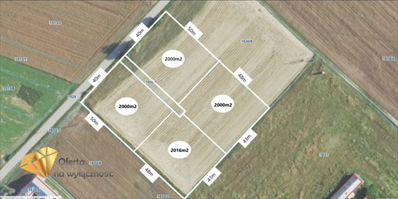 działka na sprzedaż 2000m2 działka Fajsławice