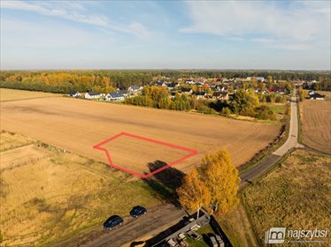 działka na sprzedaż 1030m2 działka Goleniów, Podańsko