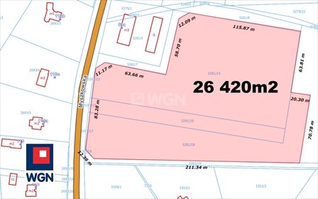 działka na sprzedaż 26420m2 działka Żarki, Myszkowska
