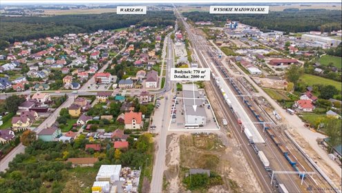 Gotowy obiekt handlowo-usługowy z Biedronką - inwestycja. lokal użytkowy Szepietowo, Kolejowa