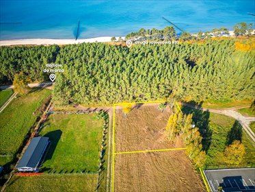 działka na sprzedaż 1000m2 działka pucki