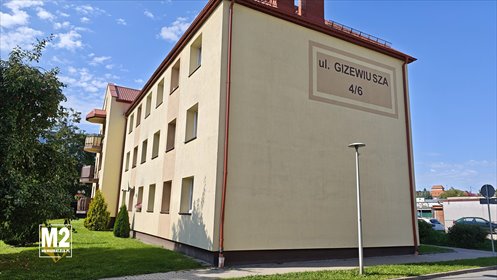 Przestronne 2-pokojowe mieszkanie 49,67 m² w Ełku polecam! mieszkanie Ełk, Centrum, Gustawa Gizewiusza