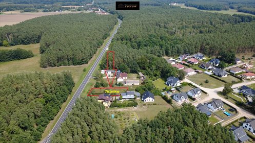 Do sprzedania działka 761 m² z warunkami zabudowy w Wiatrowo Las działka Wiatrowo-Las