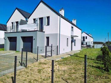 Dom bliźniak 129 m² w Płotach (blisko Zielonej Góry) dom Płoty, Słoneczna