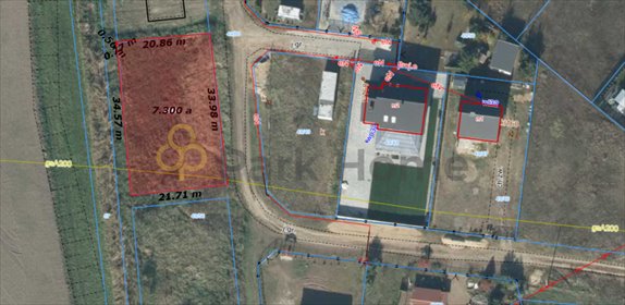 działka na sprzedaż 715m2 działka Nowieczek