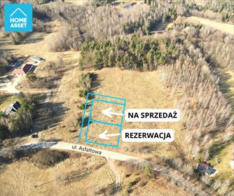 działka na sprzedaż 1085m2 działka Ełganowo, Asfaltowa
