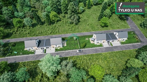 Nowoczesny dom w Wielkim Bórze, 112 m2, garaż. dom Częstochowa, Wielki Bór