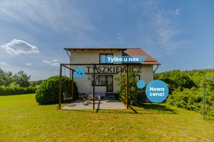 Przytulny dom z dużym ogrodem i garażem, 220 m2 dom Stężyca, Daleka