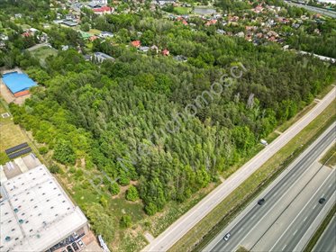 Działka przemysłowo-usługowa 1,048 ha przy S8 z MPZP działka Nadarzyn