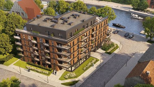 Nowoczesny apartament nad Motławą z widokiem i smart home mieszkanie Gdańsk, Śródmieście, Wiosny Ludów