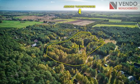 Działka 42 341 m² z planem rekreacyjnym - malownicza okolica działka Murowana Goślina