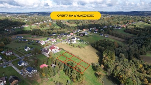 Atrakcyjna działka budowlana 700 m² z mediami i widokami działka Zawada
