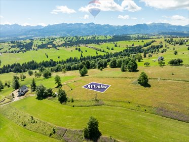 działka na sprzedaż 811m2 działka Sierockie