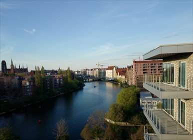 Ekskluzywny 106m² apartament z widokiem na Motławę mieszkanie Gdańsk, Śródmieście, Toruńska