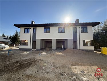 Nowoczesny dom bliźniak 125m² z garażem i ogrodem dom Grabówka