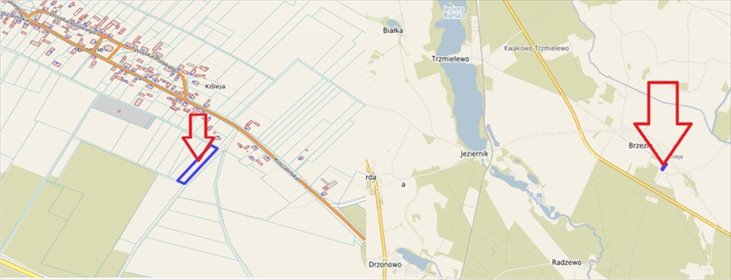 działka na sprzedaż 2900m2 działka Brzezie
