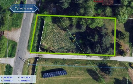 działka na sprzedaż 1150m2 działka Częstochowa, Grabówka, Ikara