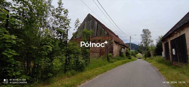 działka na sprzedaż 504m2 działka Radków, Polna