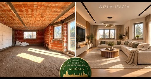 Dwurodzinny dom z garażem i dużą działką 789 m² - polecam! dom Ciechanów, Widna
