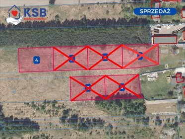 działka na sprzedaż 1200m2 działka Magonie